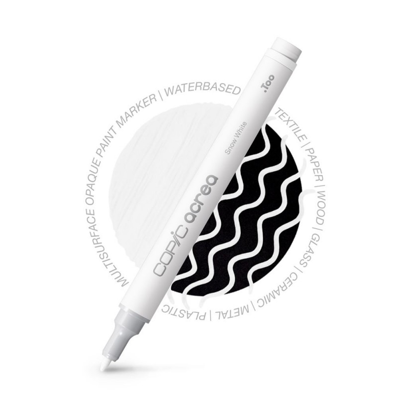 Marqueur copic acrea - snow white - 001