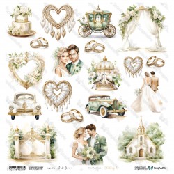 Cut out sheet - Wedding 8 -...