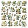 Cut out sheet - Gnomes 2 - Scrapandme
