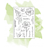 Planche de tampons - Fleurs et sentiments
