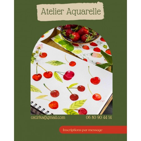24/05 - Atelier aquarelle