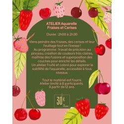 24/05 - Atelier aquarelle