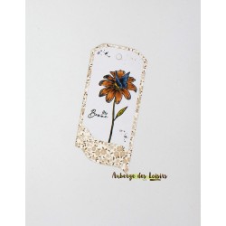 Planche de tampons - Fleurs et sentiments