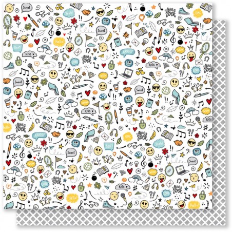 Papier You rock 1 - Mes p'tits ciseaux