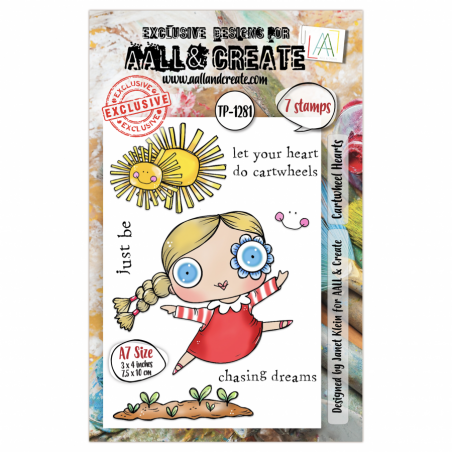 Cartwheel hearts - 1281 - AALL & CREATE