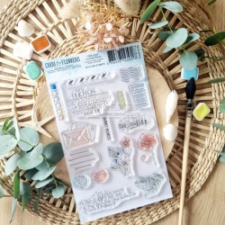 Tampons - Courriers fleuris...