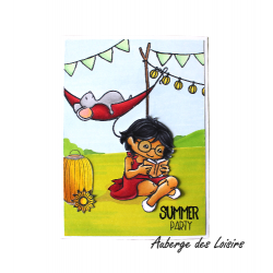 Planche de tampons - Mes lectures