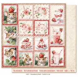 Pack Strawberry thief - 30.5 x 30.5 cm - Maja Design