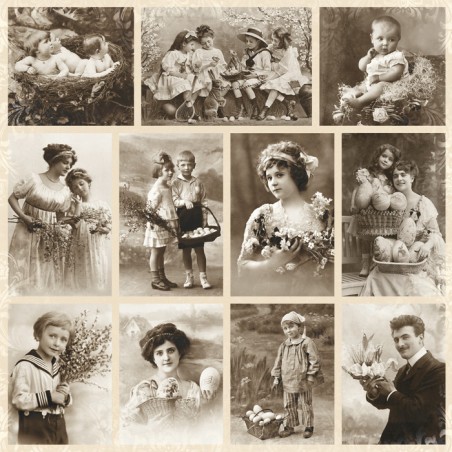 Spring greeting - From Grandma's Attic - Pion Design