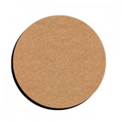Sous-verre rond en bois