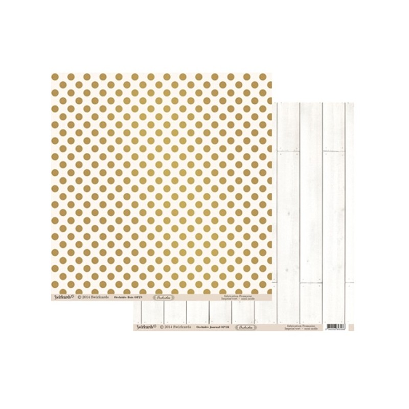 Papier Orchidée Bois