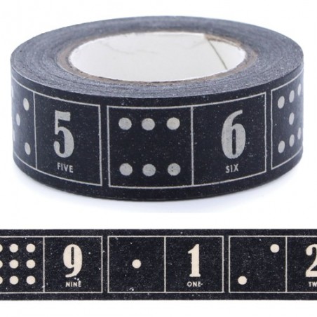 Washi tape Domino