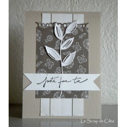 Papier Orchidée Bois