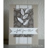Papier Orchidée Bois