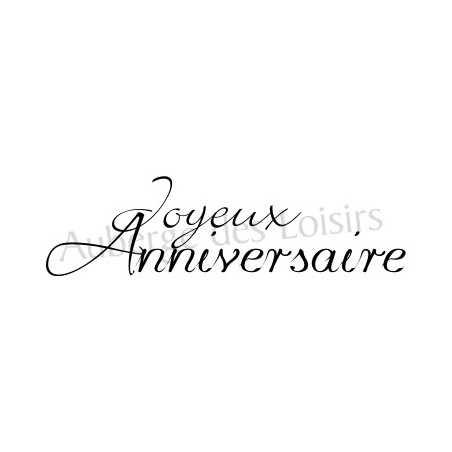 Joyeux anniversaire Joyeux anniversaire