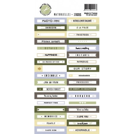 Stickers "Naturelle" Stickers "Naturelle"