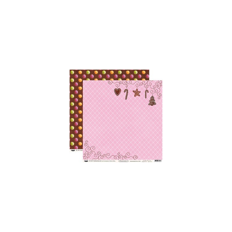 Papier gourmandises rose