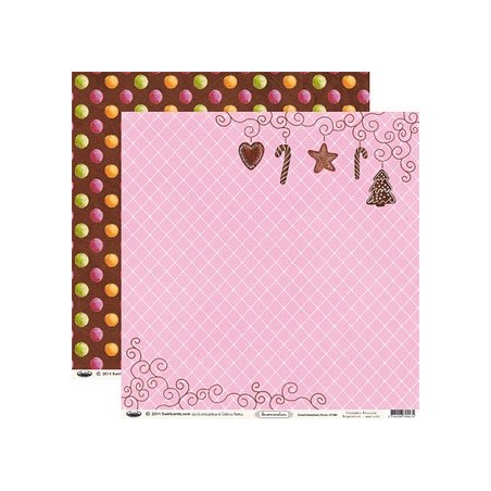 Papier gourmandises rose
