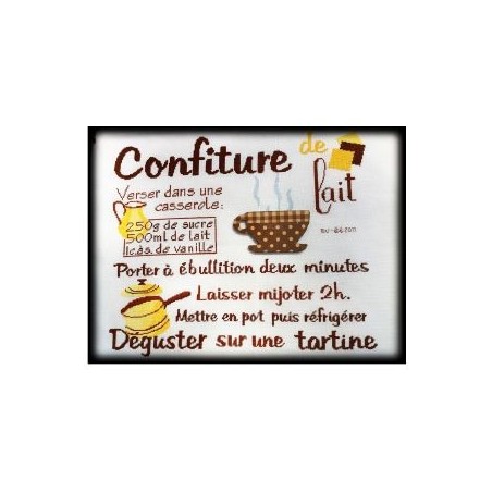 Grille Confiture de lait