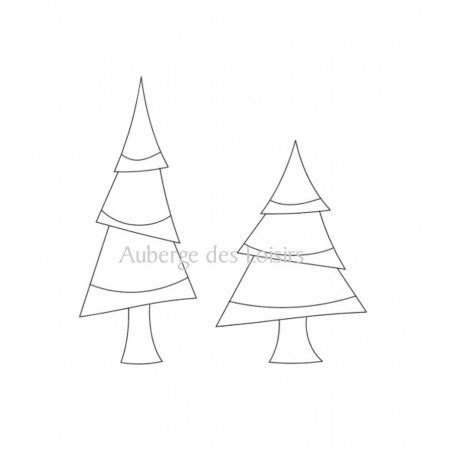 Duo de sapins