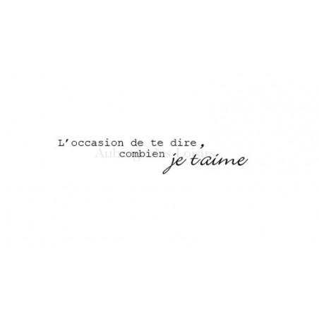 Te dire je t'aime