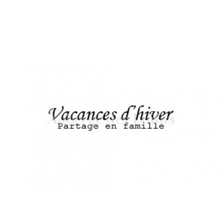 Vacances d'hiver Vacances d'hiver