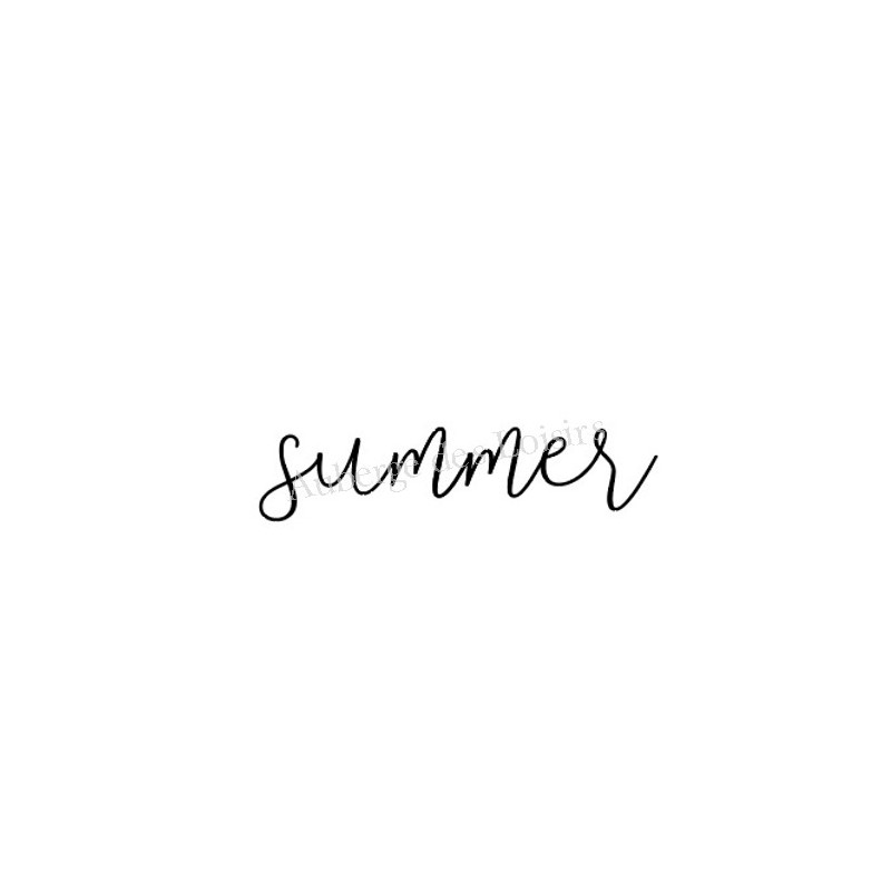 Grand mot "Summer"