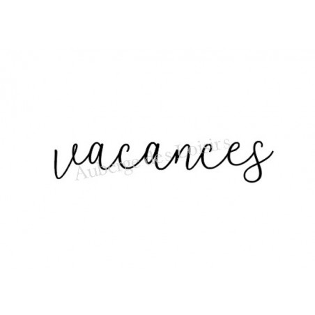 Grand mot "Vacances" Grand mot "Vacances"