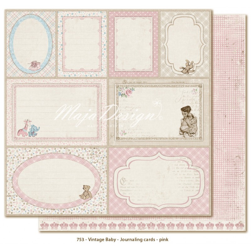 journaling-cards-pink-vintage-baby-maja-design