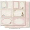 Journaling cards pink - Vintage Baby