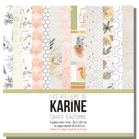 Pack Cahier d'Automne - Les Ateliers de Karine