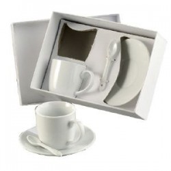 Set 2 tasses en porcelaine