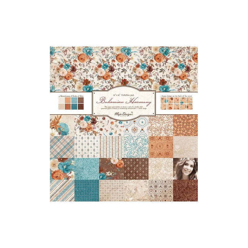 Pack complet Bohemian Harmony - 30 x 30 cm