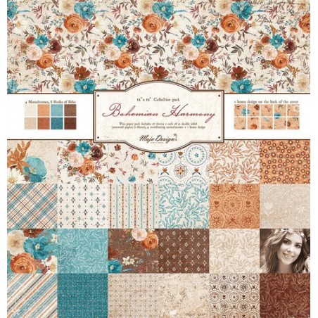 Pack complet Bohemian Harmony - 30 x 30 cm