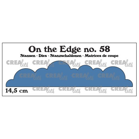Matrice de découpe Nuages - Clouds curved