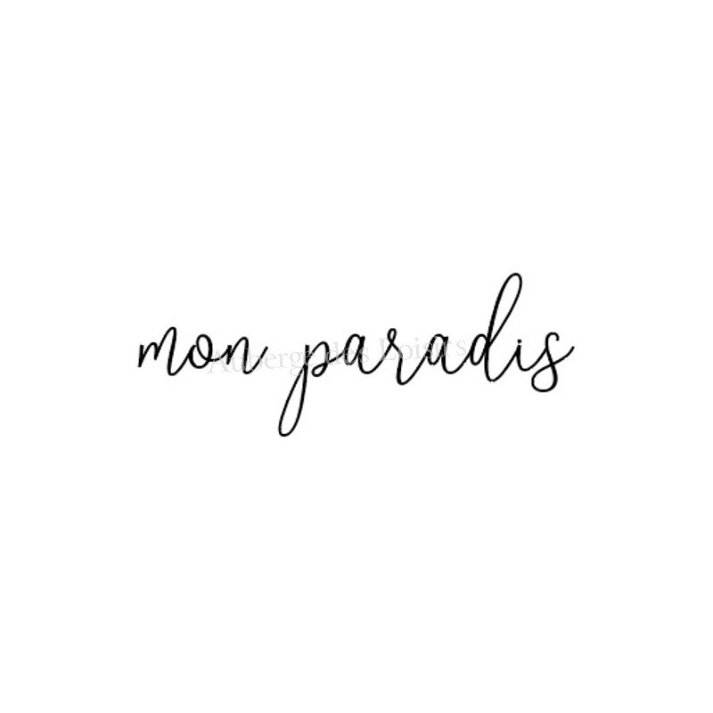 Grand mot - Mon paradis