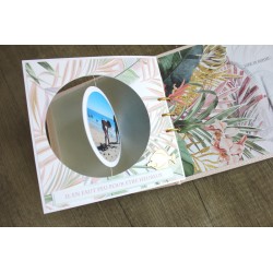 Kit mini-album "Sea & sun" + tuto PDF