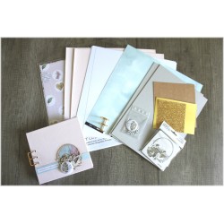 Kit mini-album "Sea & sun" + tuto PDF