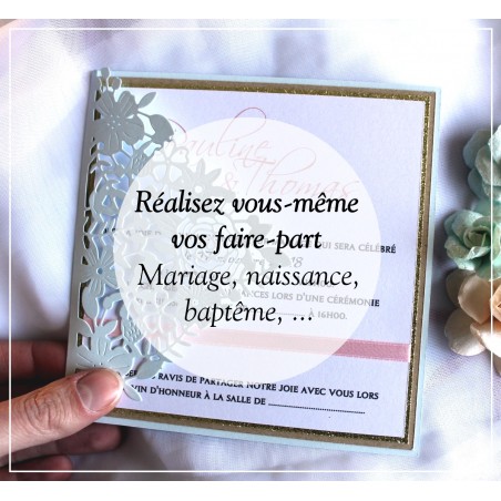 Réalisez vos faire-part