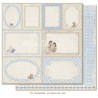 Journaling cards blue - Vintage Baby