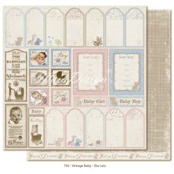 Die cuts - Vintage Baby