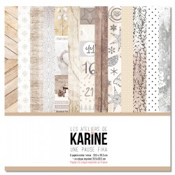 Collection de papiers Une Pause Fika - Les Ateliers de Karine