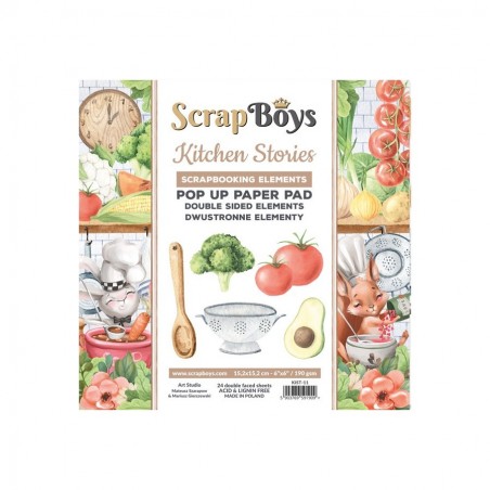 Pop up Paper pad - Kitchen stories