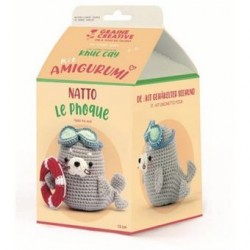 Kit Amigurumi Natto Le Phoque