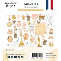 Die cuts - A petits pas - Girl