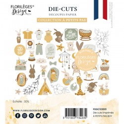 Die cuts - A petits pas - Boy