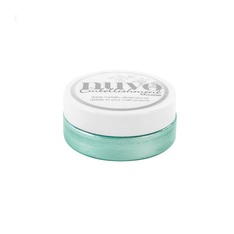 Nuvo - Embellishment mousse - Aquamarine