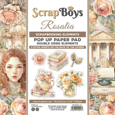 Pop up Paper pad - Rosalia