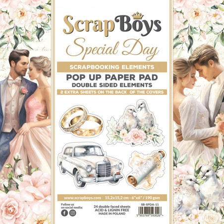 Pop up Paper pad - Special day