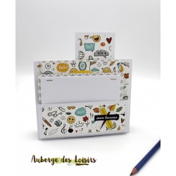 Kit N°1 - Mon organisateur de bureau - Les p'tits scrapeurs